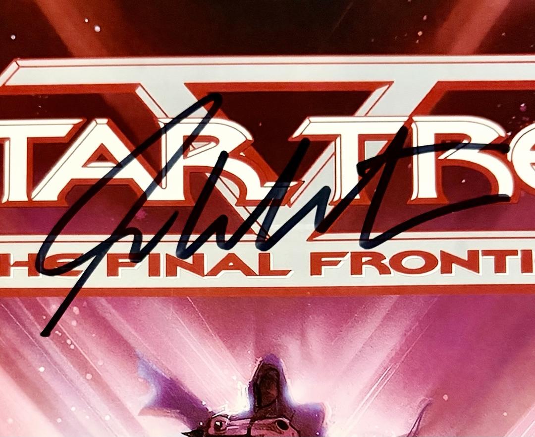 William Shatner Signed 11x17 Photo (Star Trek - The Final Frontier) - JSA COA