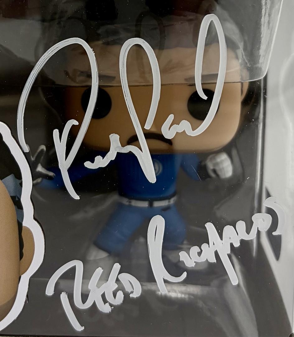 Pedro Pascal Signed Funko Pop #1515 "Mister Fantastic" w/character name (Fantastic Four) - SWAU COA