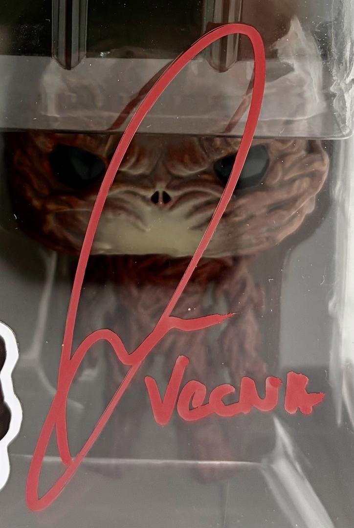 Jamie Campbell Bower signed "Vecna" Funko #1806 (Stranger things) - JSA COA