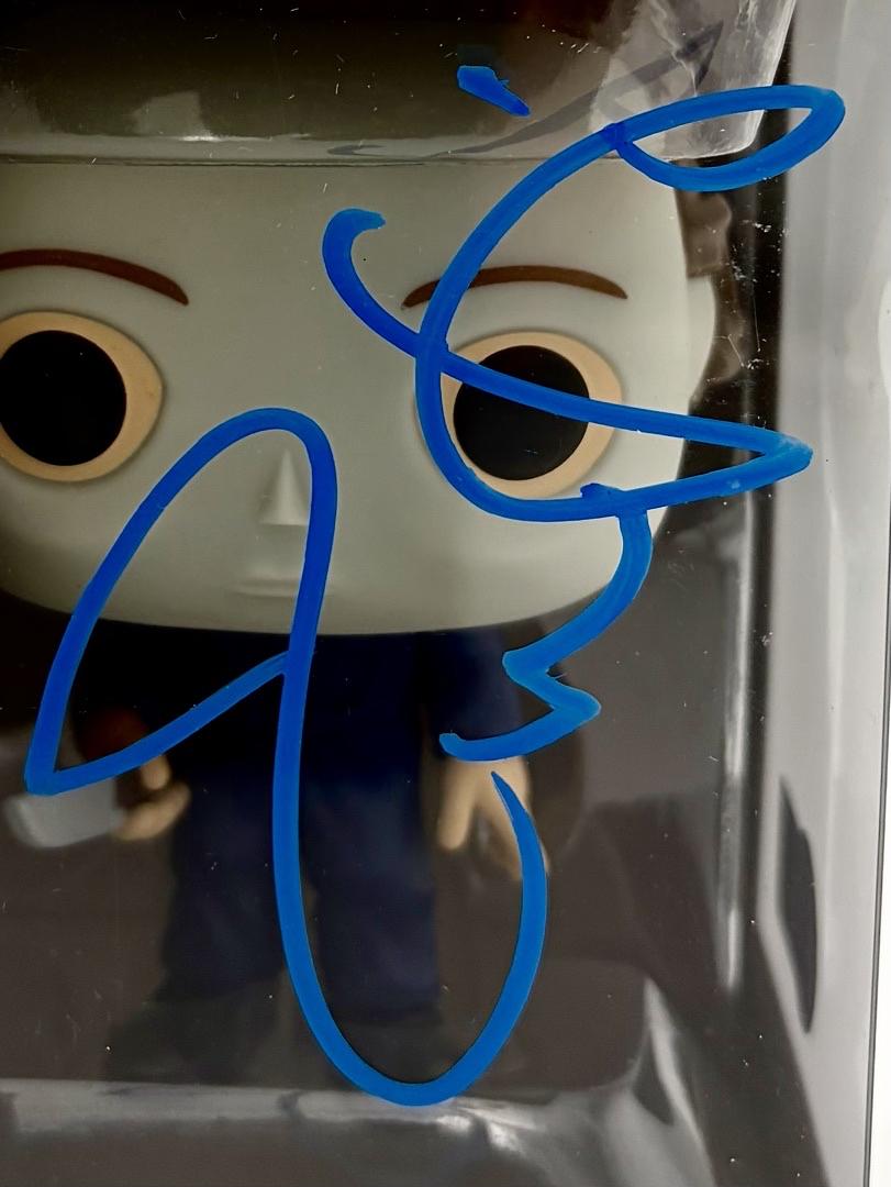 Jamie Lee Curtis Signed Funko Pop #1156 Michael Myers Halloween - Beckett COA