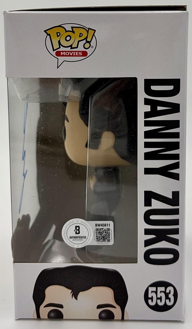 John Travolta Signed Funko Pop #553 Danny Zuko (Grease)  - Beckett COA
