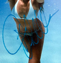 Jessica Alba Sexy Signed 11x14 Photo (Into the Blue) - JSA COA