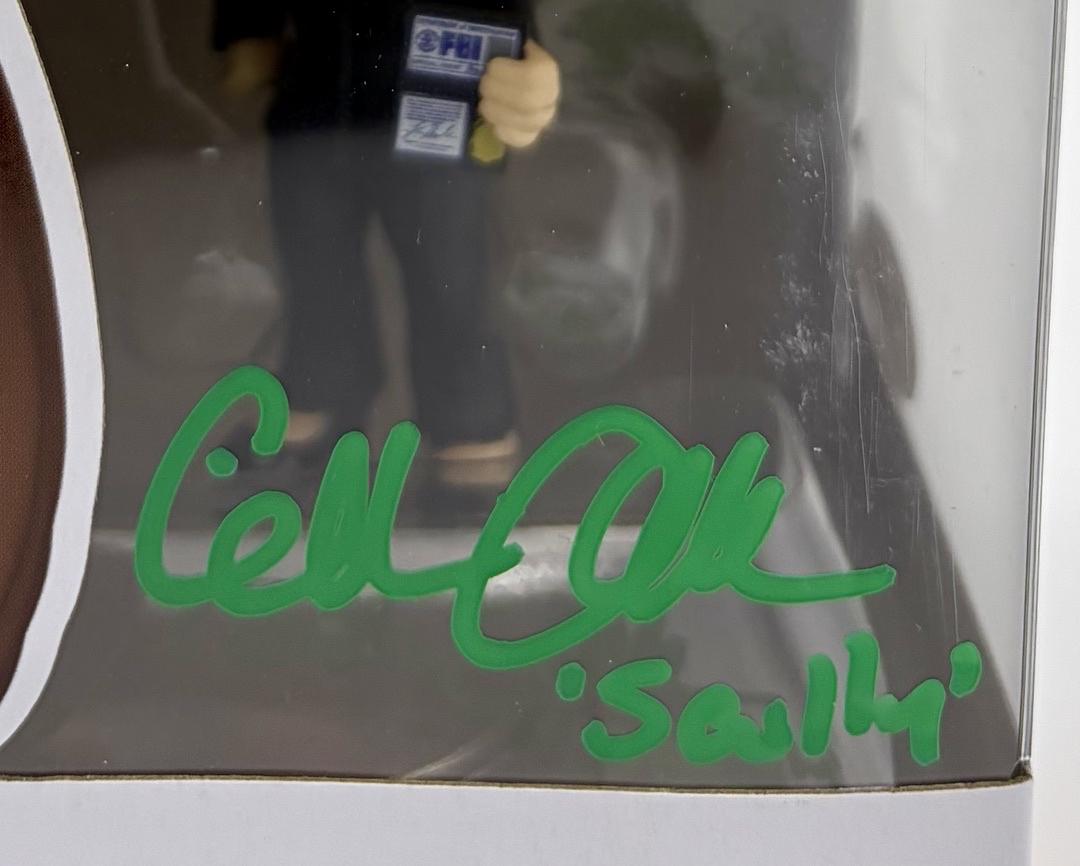 Gillian Anderson Signed Funko Pop #1613 "Dana Scully" w/character name (X-Files) - JSA COA