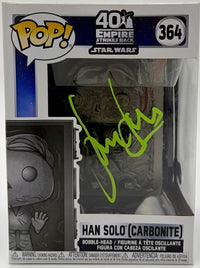 Harrison Ford signed "Han Solo Carbonite" signed Funko #364 - Beckett COA **RARE**