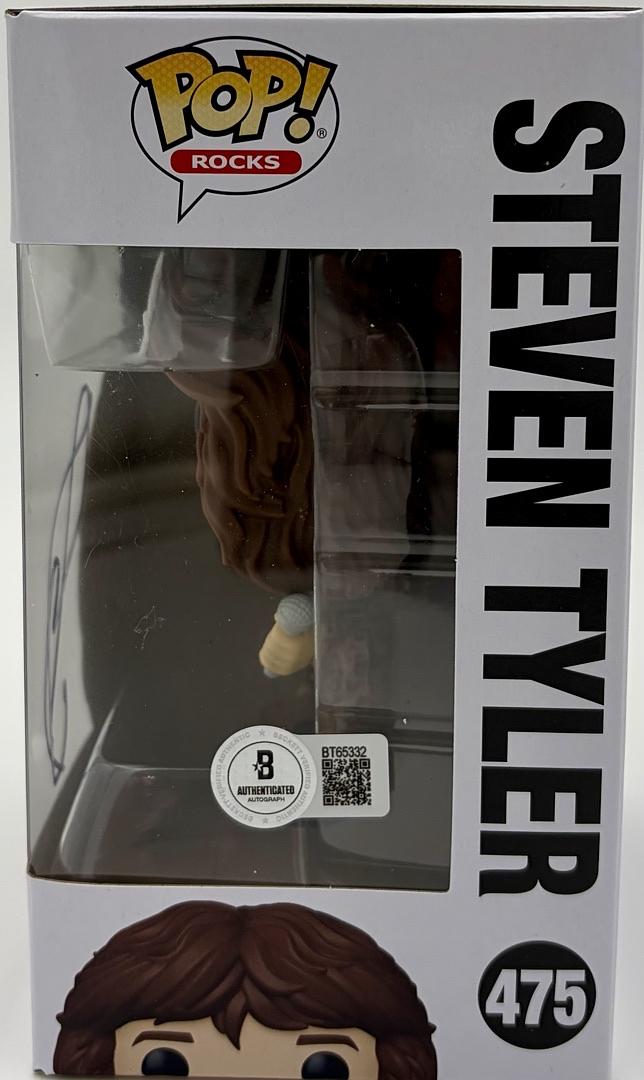 Steven Tyler Signed Funko Pop #475 (Aerosmith) *RARE* - Beckett