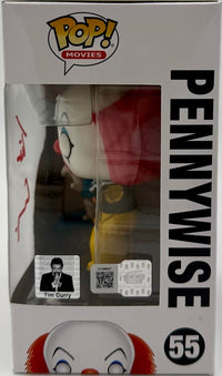 Tim Curry Signed Funko Pop #55 "Pennywise" (IT) - OC Celebrity Marketing COA