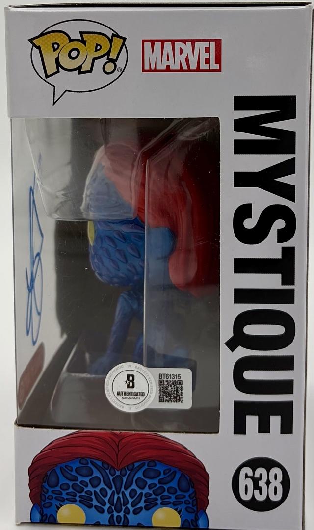 Jennifer Lawrence signed Marvel X-Men Funko #638 - Beckett COA *RARE*