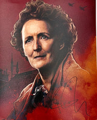 Fiona Shaw signed 8x10 (Harry Potter) - JSA COA