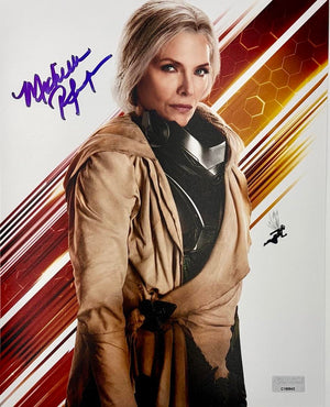 Michelle Pfeiffer signed "Ant Man & the Wasp" 8x10 - Celebrity Authentics COA