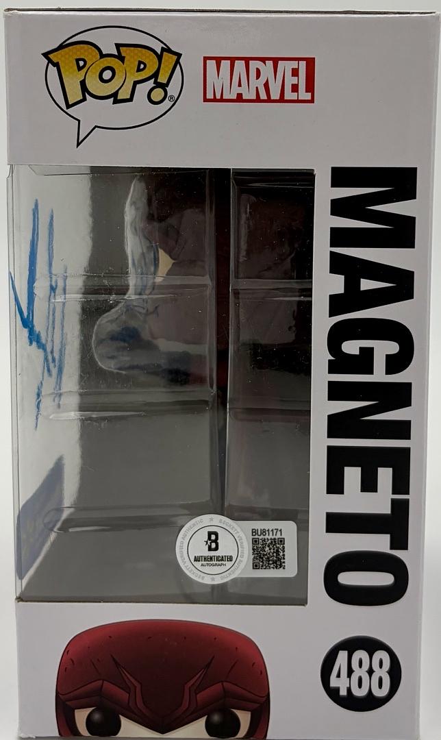Michael Fassbender Signed Funko Pop #488 "Magneto" (X-Men) - Beckett COA (Copy)