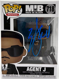 Will Smith Signed "Agent J" Funko Pop #718 (Men in Black) - SWAU