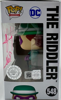 John Glover signed Funko #548 "The Riddler" - OC Celebrity Marketing
