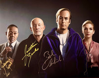 Bob Odenkirk, Jonathan Banks and Giancarlo Esposito (Better Call Saul) signed 11x14 - Official Pix and KaPow COA PENDING