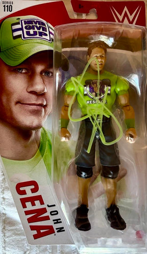 John Cena signed WWF Action Figure - Official Pix COA