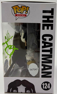 Peter Criss signed "The Catman" Funko #124 (KISS) - JSA COA