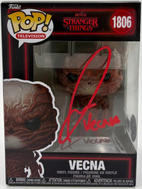 Jamie Campbell Bower signed Signature Series "Vecna" Funko #1806 (Stranger Things) - OC Celebrity Marketing COA