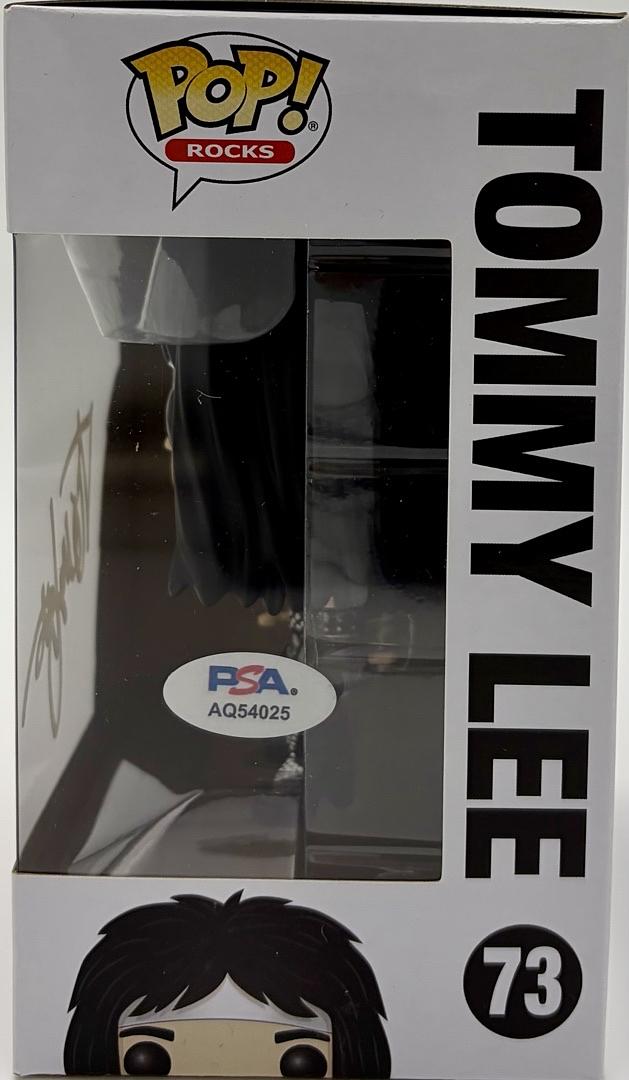 Tommy Lee signed Funko #72 (Motley Crue) - *RARE* - PSA COA