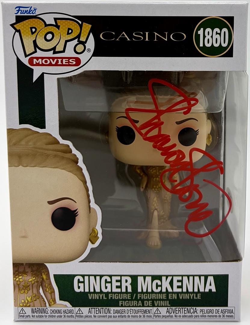 Sharon Stone signed "Ginger McKenna" Funko #1860 (Casino) - PSA COA