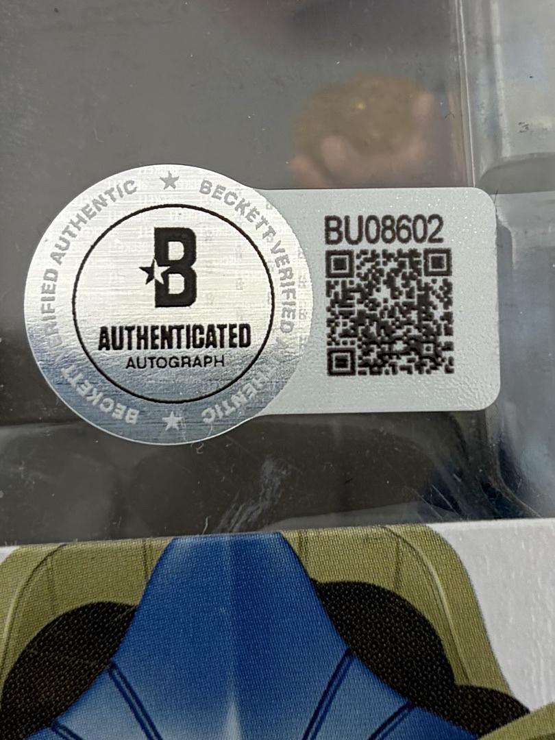 Selma Hayek signed Funko #735 "Eternals" - Beckett COA