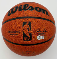 Magic Johnson signed replica basketball (Lakers) - Beckett COA