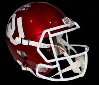 Billy Sims full size replica signed helmet w/Heisman inscription - Schwartz COA