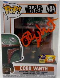 Timothy Olyphant Signed Funko Pop #484 "Boba Fett / Cobb Vanth" (Star Wars) - JSA COA