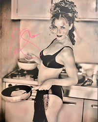 Elisabeth Shue Sexy Signed 11x14 Photo - JSA COA