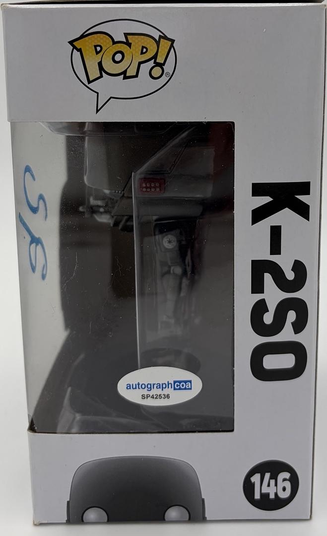 Alan Tudyk signed "K-2S0" Funko #146 (Star Wars) - ACOA COA