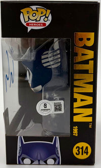 George Clooney Signed Funko Pop #314 Batman (Blue Ink) - Beckett COA