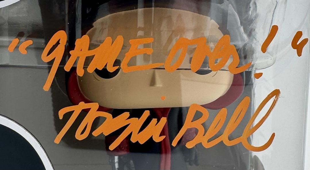 Tobin Bell "Jigsaw" signed Funko Pop #1820 (Saw) w/quote - JSA COA