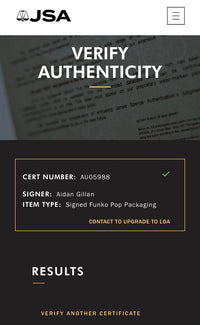 Aidan Gillen signed "Petyr Baelish" Funko #29 (Game of Thrones) - JSA COA