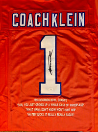 Henry Winkler signed "quotes" jersey (The Waterboy) - JSA COA