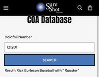 Rick Burleson signed baseball (Red Sox) w/"Rooster" inscription - Sure Shot Promotions