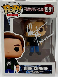 Edward Furlong "John Connor" signed Custom Made Funko #1991 (Terminator 2) - JSA COA