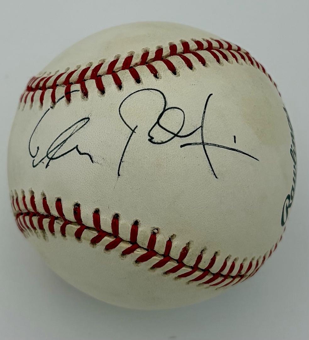 Alec Baldwin signed ROMLB baseball - JSA COA *RARE*