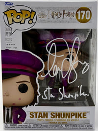 Lee Ingleby signed "Stan Shunpike" Funko #170 (Harry Potter) w/quote - Empire Signings & SWAU COA