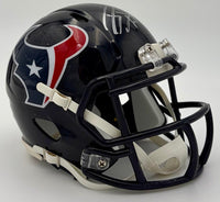 J.J. Watt signed Texans mini-helmet - JSA COA