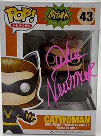 Julie Newmar Signed Funko Pop #43 Catwoman (Batman)  - JSA COA
