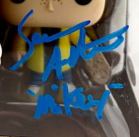Sean Astin signed "Mikey" Funko #1067 w/character name (The Goonies) - JSA COA