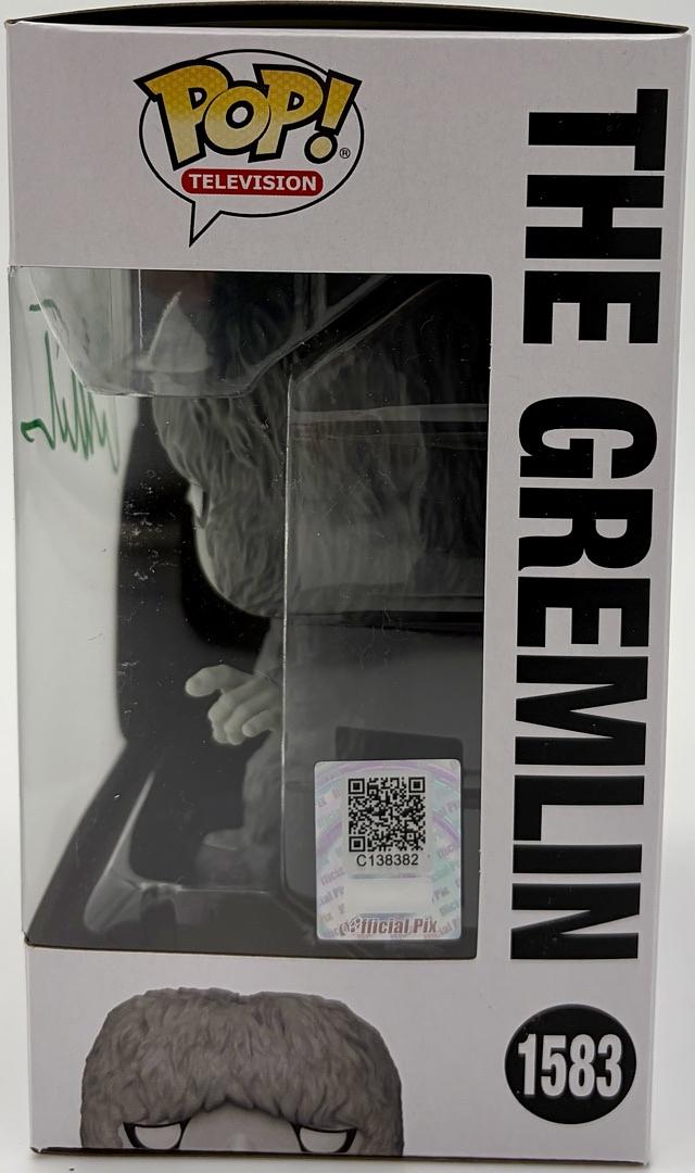 William Shatner Signed "Gremlin" Funko #1583 (Twilight Zone) - Official Pix COA **RARE**