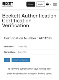 Tim Curry Signed Funko Pop #55 "Pennywise" (IT) Entertainment Earth Exclusive - Beckett COA