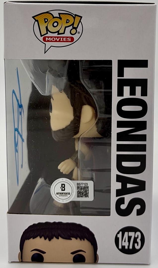 Gerard Butler Signed Funko Pop #1473 "Leonidas" - Beckett COA
