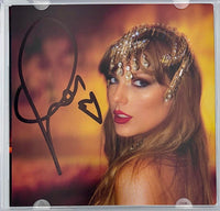 Taylor Swift matted, signed "Life of a Showgirl" CD Insert Photo 1 - Beckett COA