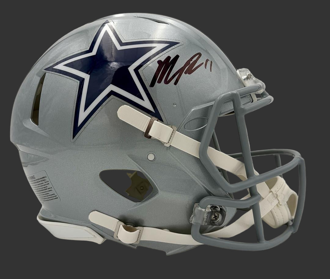 Micah Parsons signed Cowboys Full-Size Authentic on-field Speed Helmet - Fanatics COA