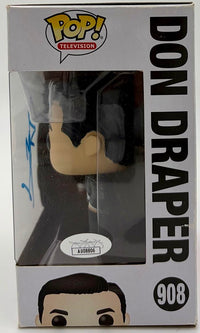 Jon Hamm Signed Funko Pop #908 "Don Draper" (MadMen) - Beckett COA (Copy)