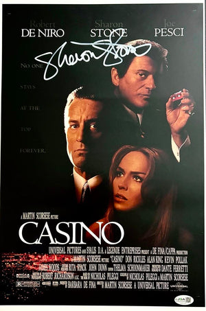 Sharon Stone signed 11x17 (Casino) - JSA COA