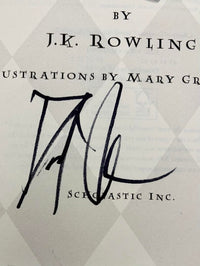 Daniel Radcliffe Autographed Book Half Blood Prince - Beckett COA