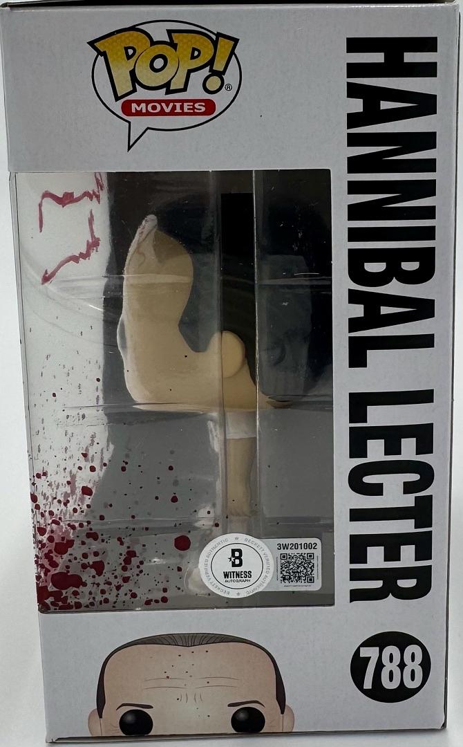 Anthony Hopkins Signed Funko Pop #788 Hannibal Lecter (Silence Of The Lambs) - Beckett COA