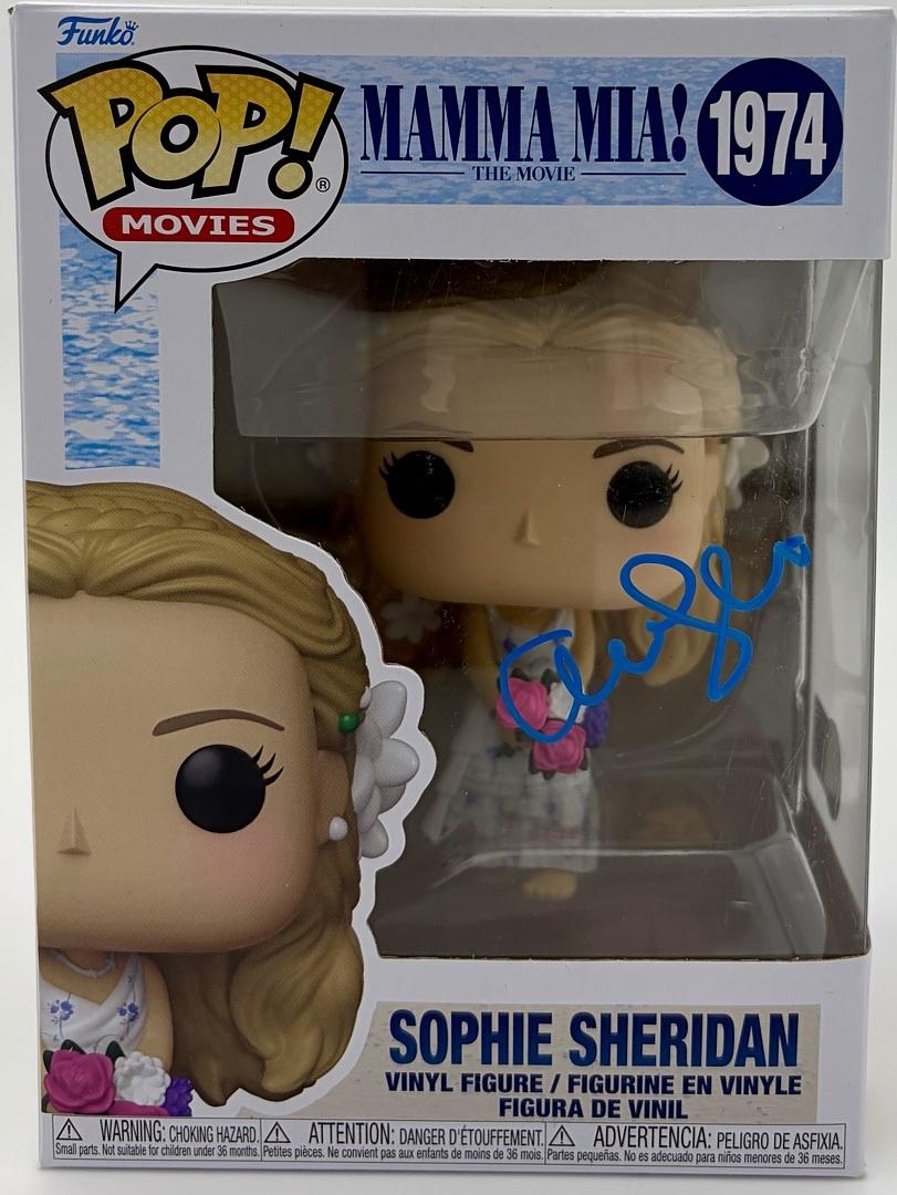 Amanda Seyfried signed Funko #1974 (Mama Mia) - Beckett COA