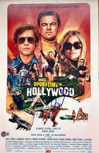 Quentin Tarantino signed 12x18 (Once Upon A Time in Hollywood) - Beckett COA